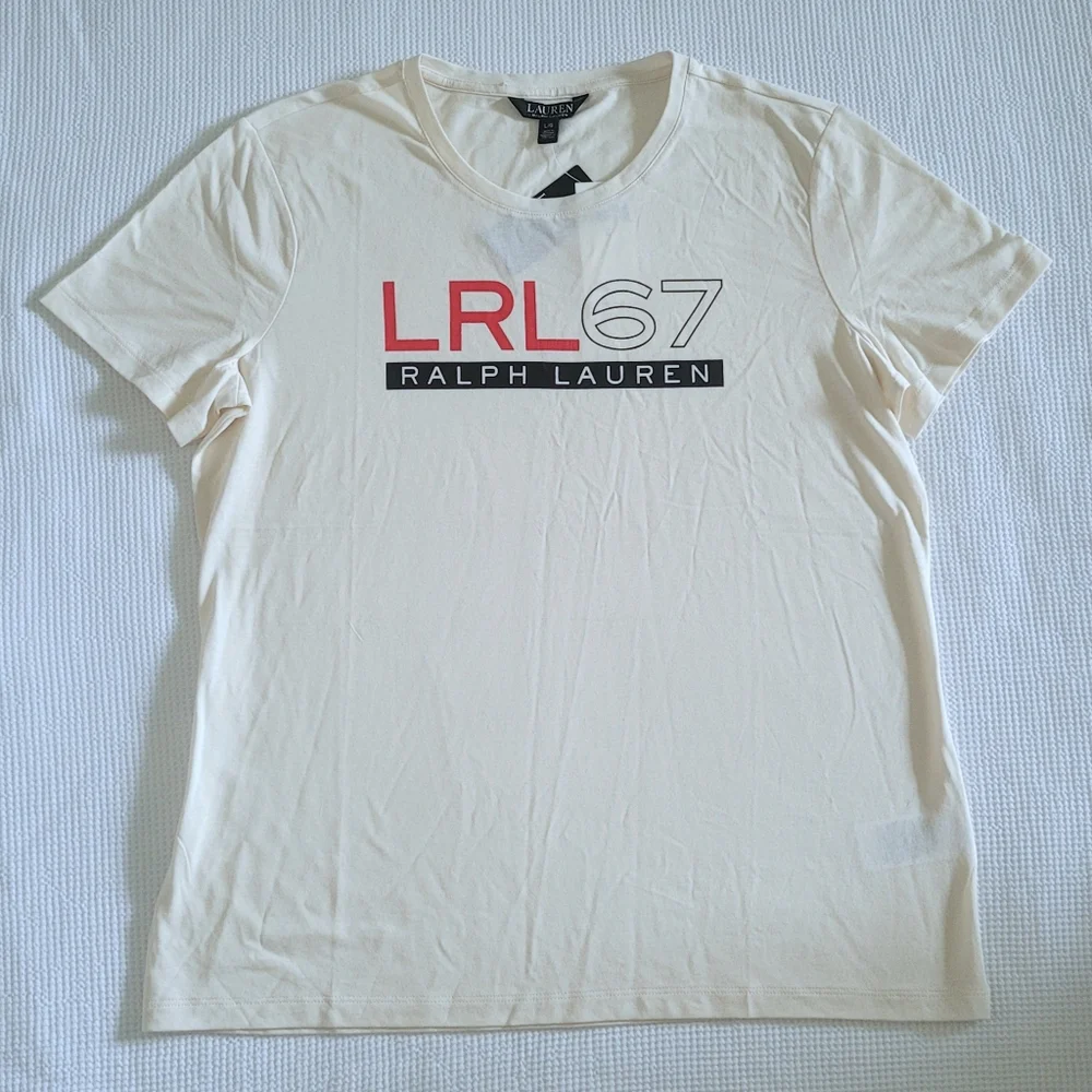 LAUREN Ralph Lauren "LRL 67" Tee👕 - NWT - Picture 1 of 11